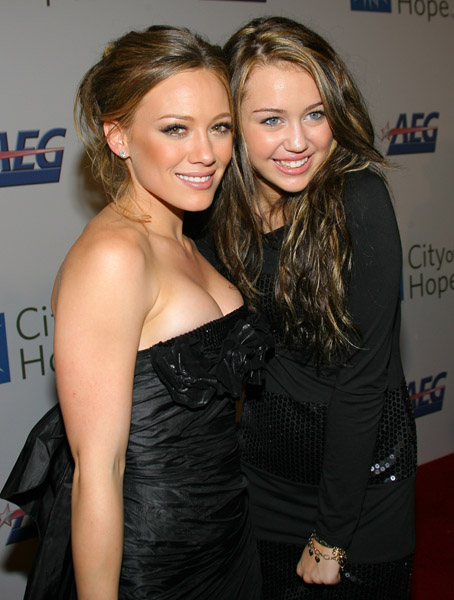 hilary duff and miley cyrus